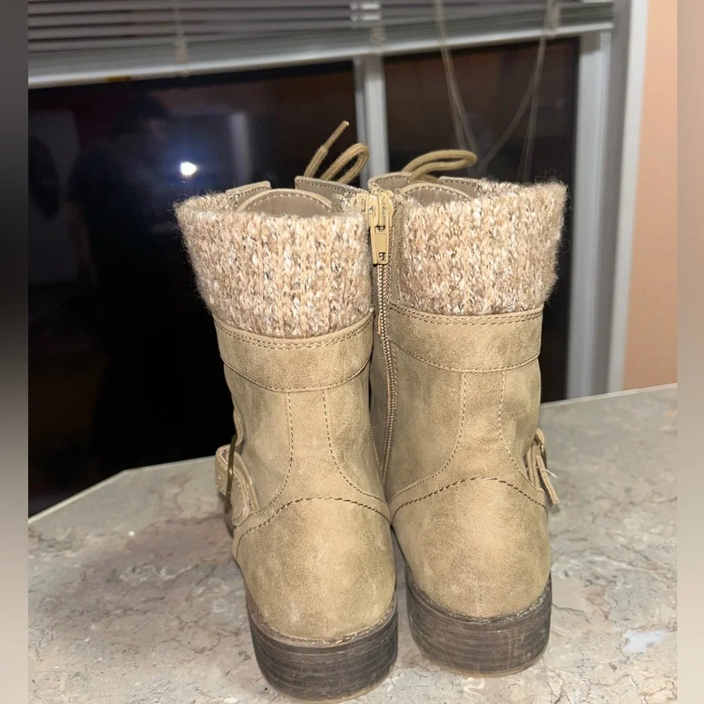 SM New York size 9.5 zip lace up boot - Picture 2 of 8